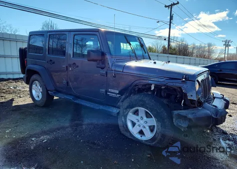 2016 Jeep Wrangler Unlimited Sport from USA, damaged, VIN 1C4BJWDG9GL219533